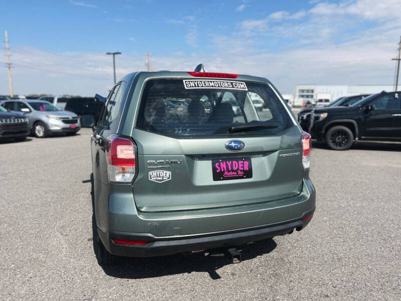 2018 Subaru Forester 2.5i