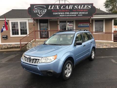 2011 Subaru Forester for sale at Lux Car Sales in South Easton MA