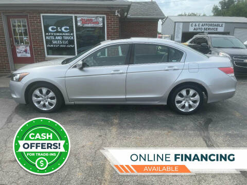 2008 Honda Accord for sale at C&C Affordable Auto and Truck Sales in Tipp City OH