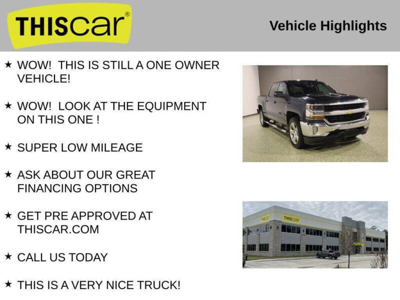 2018 Chevrolet Silverado 1500