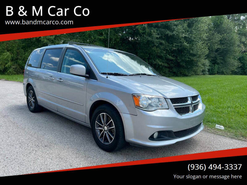 2017 Dodge Grand Caravan for sale at B & M Car Co in Conroe TX