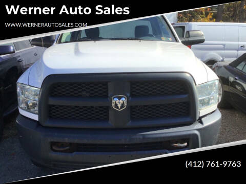 2013 RAM 3500 for sale at Werner Auto Sales in Pittsburgh PA