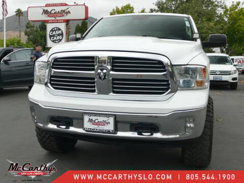 2016 RAM 1500 for sale at McCarthy Wholesale in San Luis Obispo CA