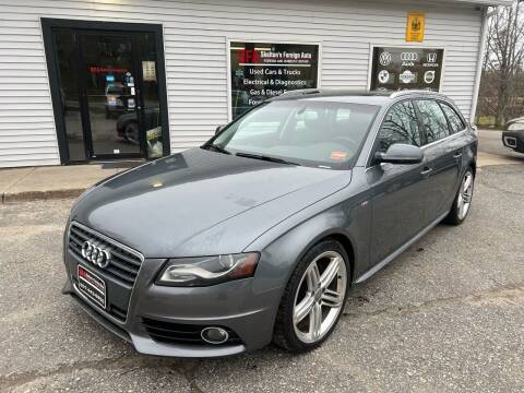 2012 Audi A4 for sale at Skelton's Foreign Auto LLC in West Bath ME