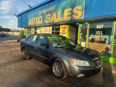 2009 Hyundai Sonata for sale at Affordable Auto Sales of Michigan in Pontiac MI