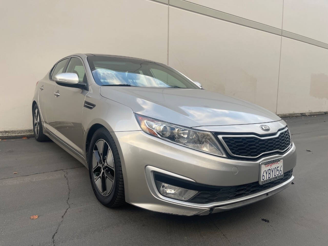 2012 Kia Optima Hybrid for sale at los primos motors in San Jose, CA