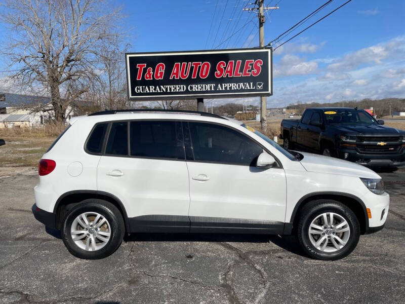 2017 Volkswagen Tiguan for sale at T & G Auto Sales in Florence AL