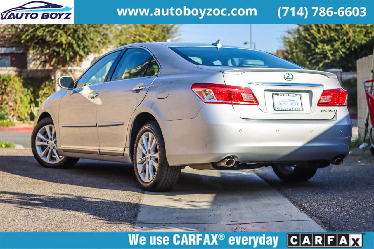 2011 Lexus ES 350 for sale at Auto Boyz in Garden Grove, CA