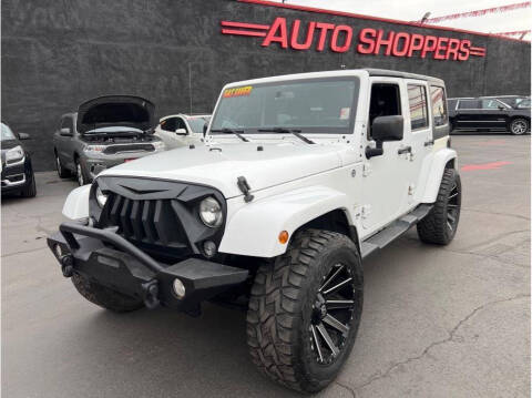 2015 Jeep Wrangler Unlimited for sale at AUTO SHOPPERS LLC in Yakima WA