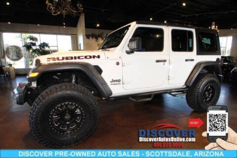 2018 Jeep Wrangler Unlimited for sale at Discover Pre-Owned Auto Sales in Scottsdale AZ