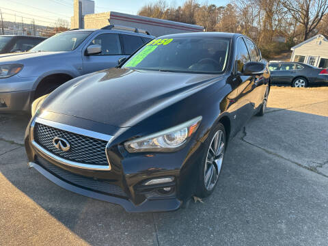2014 Infiniti Q50 for sale at Motley's Auto World in Danville VA