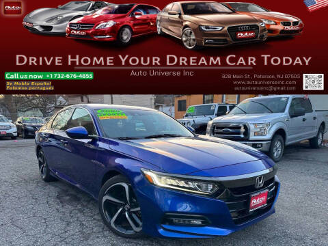 2020 Honda Accord for sale at Auto Universe Inc in Paterson NJ