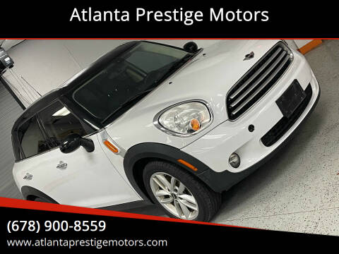 2013 MINI Countryman for sale at Atlanta Prestige Motors in Decatur GA
