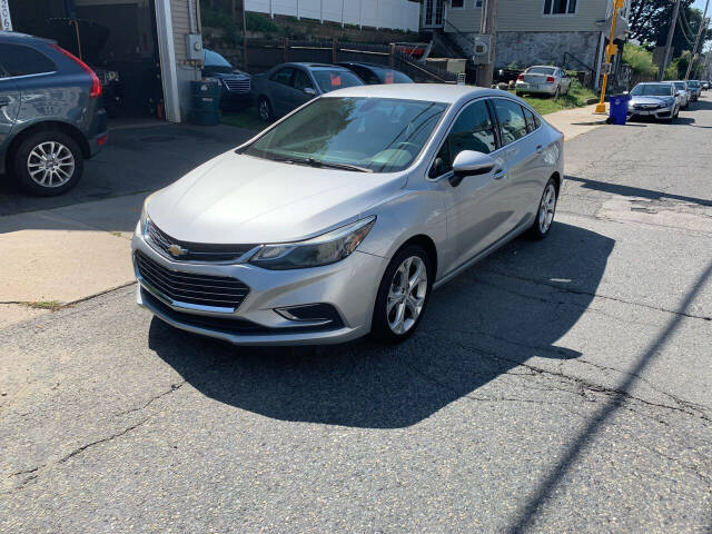 Used 2016 Chevrolet Cruze Premier with VIN 1G1BG5SM0G7289876 for sale in Fall River, MA