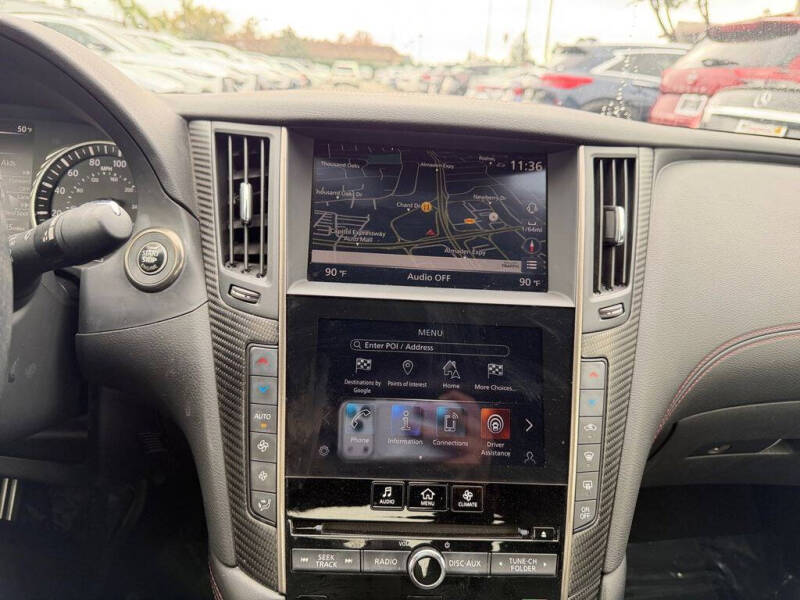 2022 Infiniti Q60 Red Sport 400