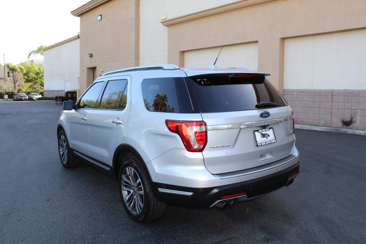 2018 Ford Explorer Platinum