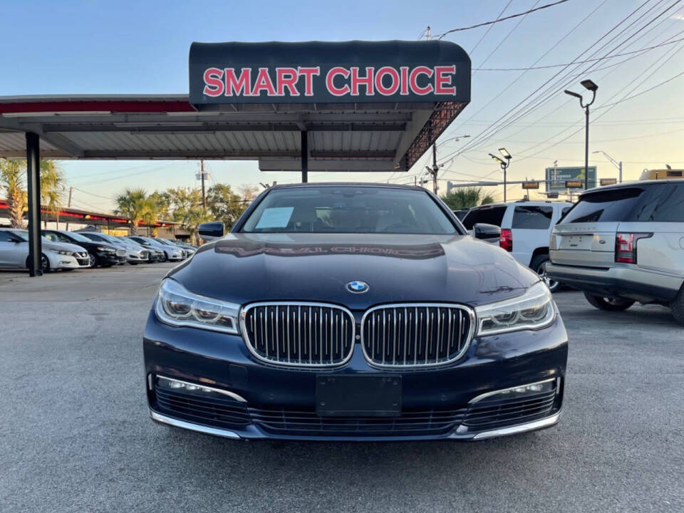 2016 BMW 7 Series for sale at SMART CHOICE AUTO in Pasadena, TX