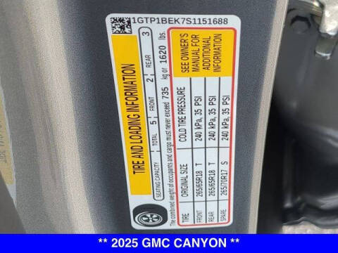2025 GMC Canyon Elevation