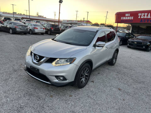2016 Nissan Rogue for sale at Texas Drive LLC in Garland TX