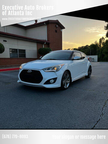 2014 Hyundai Veloster for sale at Executive Auto Brokers of Atlanta Inc in Marietta GA