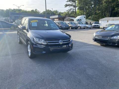 2012 Volkswagen Tiguan for sale at Elite Motors in Knoxville TN