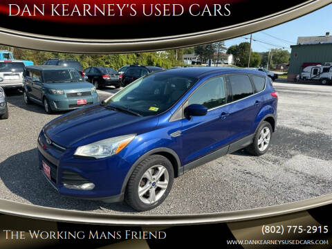 2014 Ford Escape for sale at DAN KEARNEY'S USED CARS in Center Rutland VT