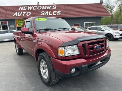 2011 Ford Ranger for sale at Newcombs North Certified Auto Sales in Metamora MI