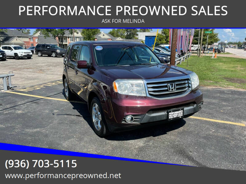 2015 Honda Pilot for sale at PERFORMANCE PREOWNED SALES in Conroe TX