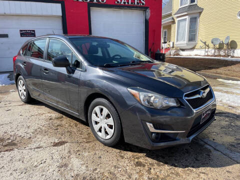 2016 Subaru Impreza for sale at BROTHERS AUTO SALES in Hampton IA