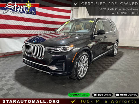 2022 BMW X7 for sale at STAR AUTO MALL 512 in Bethlehem PA