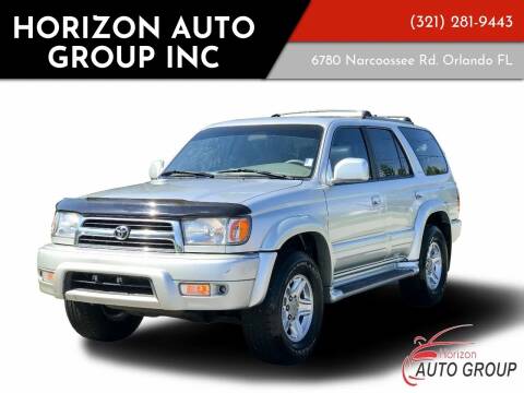 2000 Toyota 4Runner for sale at HORIZON AUTO GROUP INC in Orlando FL