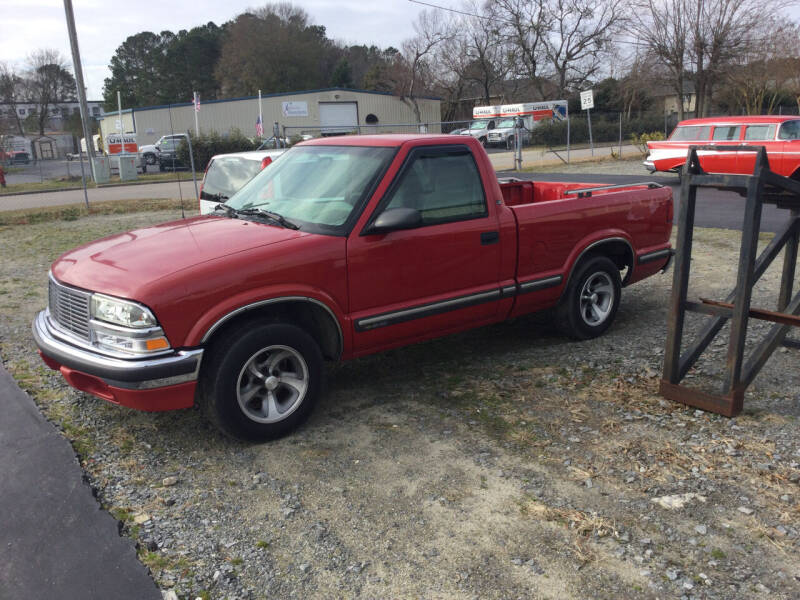 1998 Chevrolet S-10 for sale at Classic Connections in Greenville NC