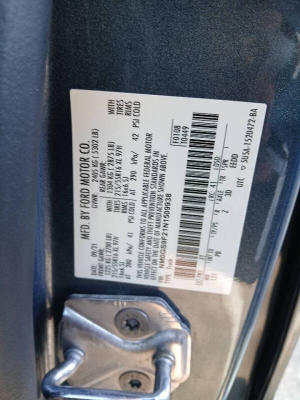 2022 Ford Transit Connect XLT