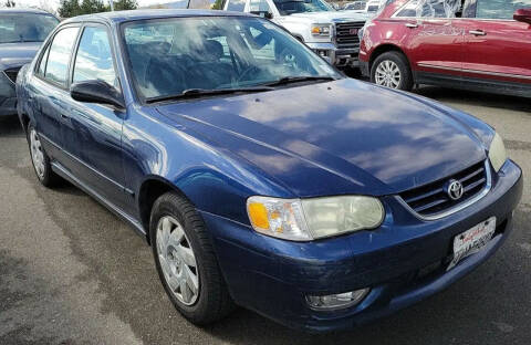 2002 Toyota Corolla for sale at CLEAR CHOICE AUTOMOTIVE in Milwaukie OR