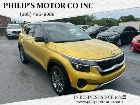 2021 Kia Seltos for sale at PHILIP'S MOTOR CO INC in Haleyville AL