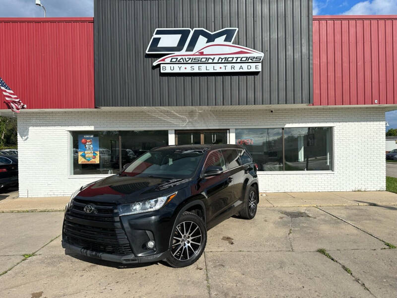 2017 Toyota Highlander for sale at Davison Motorsports in Holly MI