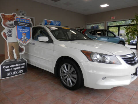 2011 Honda Accord for sale at ABSOLUTE AUTO CENTER in Berlin CT