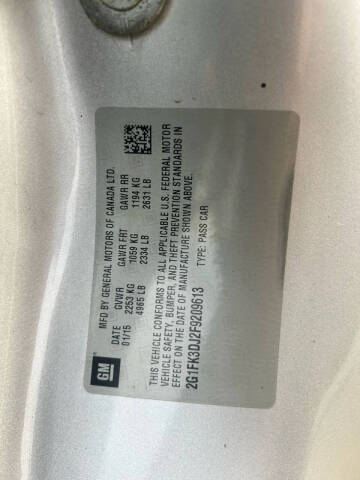 2015 Chevrolet Camaro SS