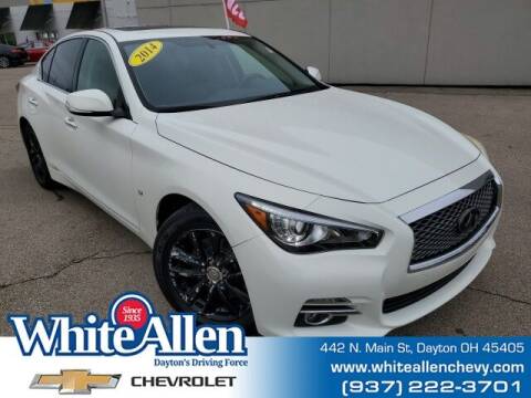 2014 Infiniti Q50 for sale at WHITE-ALLEN CHEVROLET in Dayton OH
