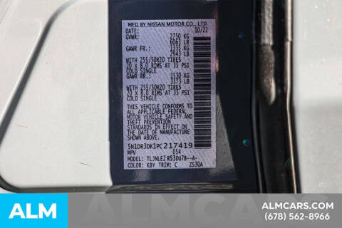 2023 Nissan Pathfinder Platinum