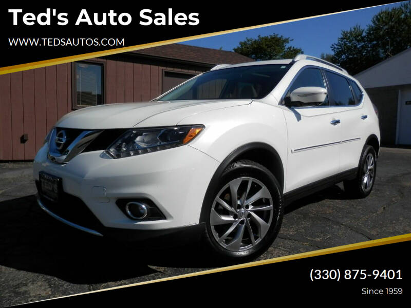 2014 Nissan Rogue for sale at Ted's Auto Sales in Louisville OH