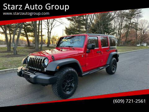 2015 Jeep Wrangler Unlimited for sale at Starz Auto Group in Delran NJ