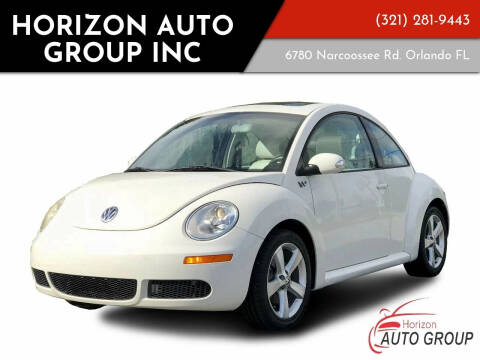 2008 Volkswagen New Beetle for sale at HORIZON AUTO GROUP INC in Orlando FL