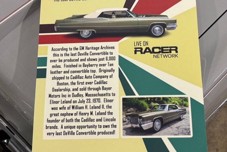 1970 Cadillac DeVille