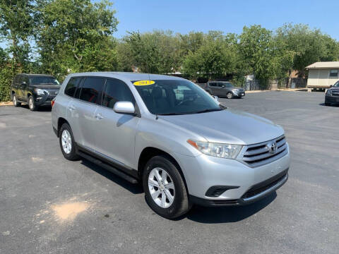 2012 Toyota Highlander for sale at Auto Solution in San Antonio TX