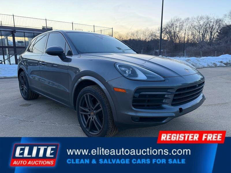 Gray 2021 Porsche Cayenne Base AWD 4dr SUV 1