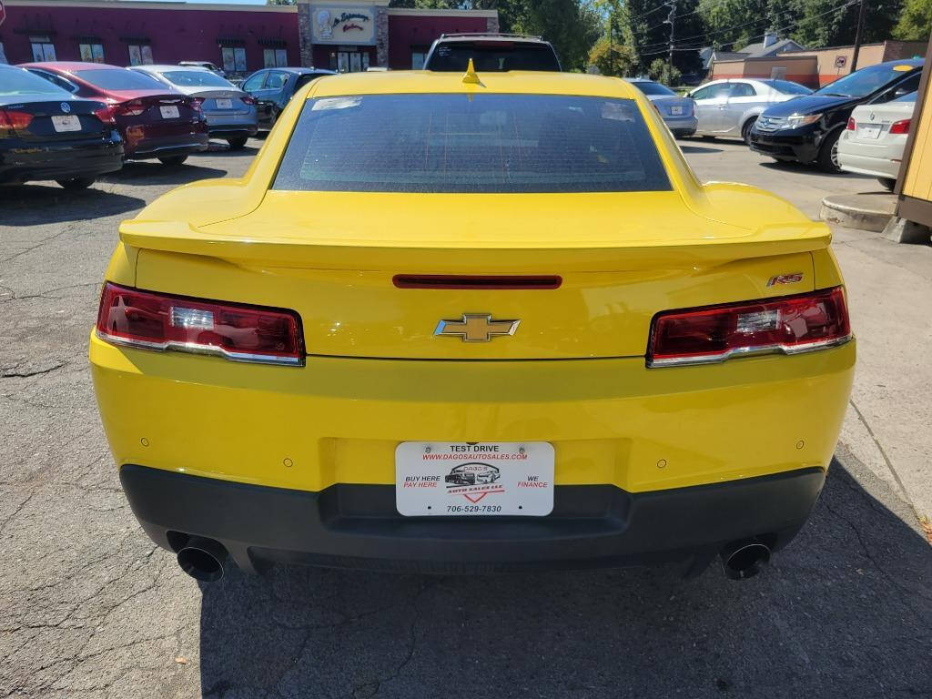 2014 Chevrolet Camaro for sale at DAGO'S AUTO SALES LLC in Dalton, GA