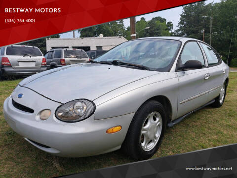 1997 Ford Taurus for sale at BESTWAY MOTORS in Winston Salem NC