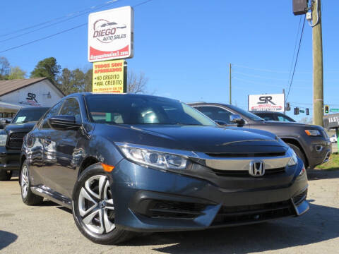 2017 Honda Civic for sale at Diego Auto Sales #1 in Gainesville GA