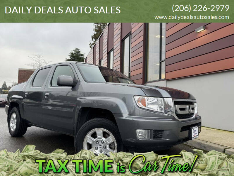 2011 Honda Ridgeline for sale at DAILY DEALS AUTO SALES in Seattle WA